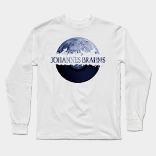 Johannes Brahms blue moon vinyl Long Sleeve T-Shirt